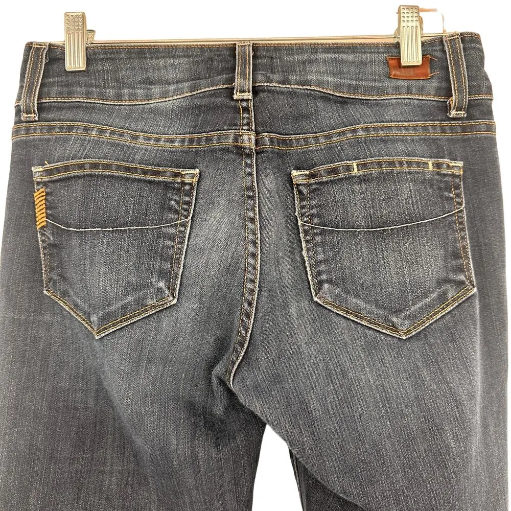 Paige Women's Hidden Hills Flare Blue Jeans Size 28 Long - Image 4