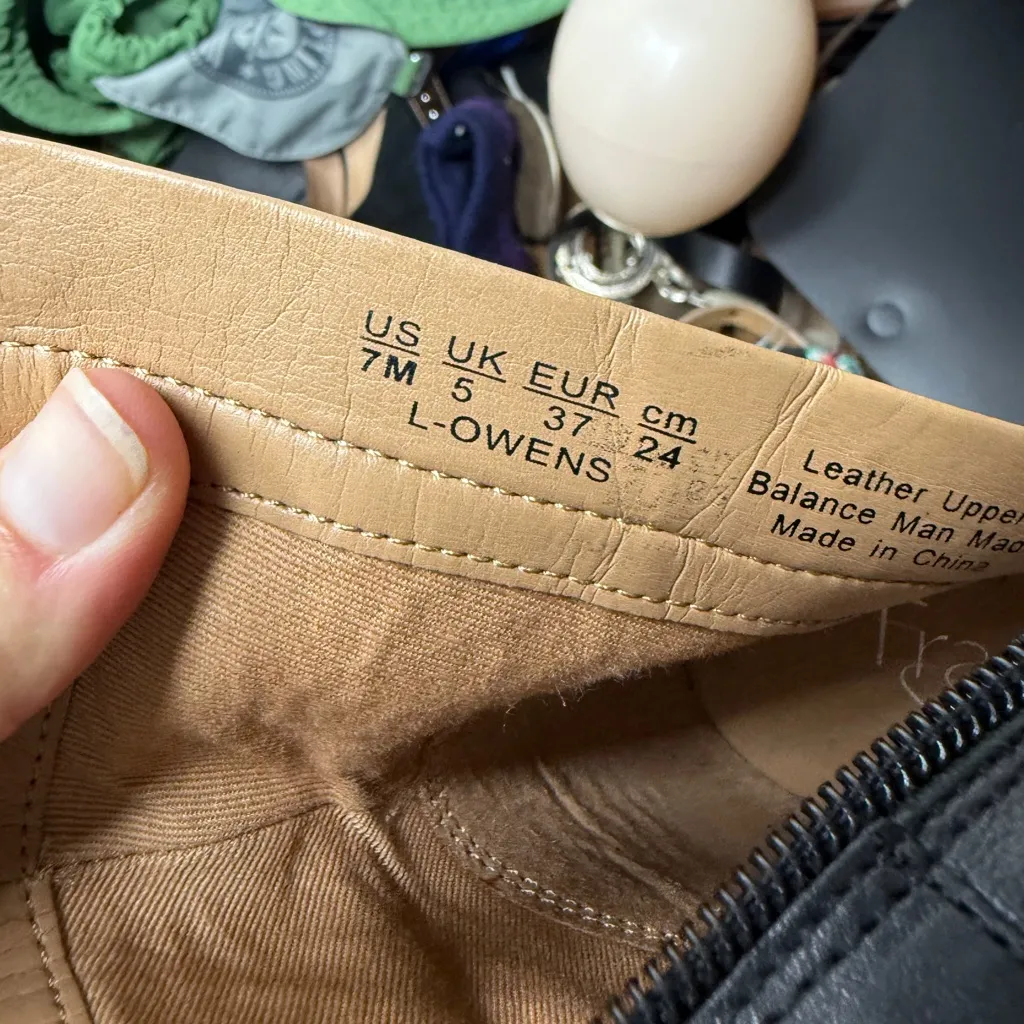 FRANCO SARTO “OWENS” Leather Ankle Boots sz 7 - Image 8