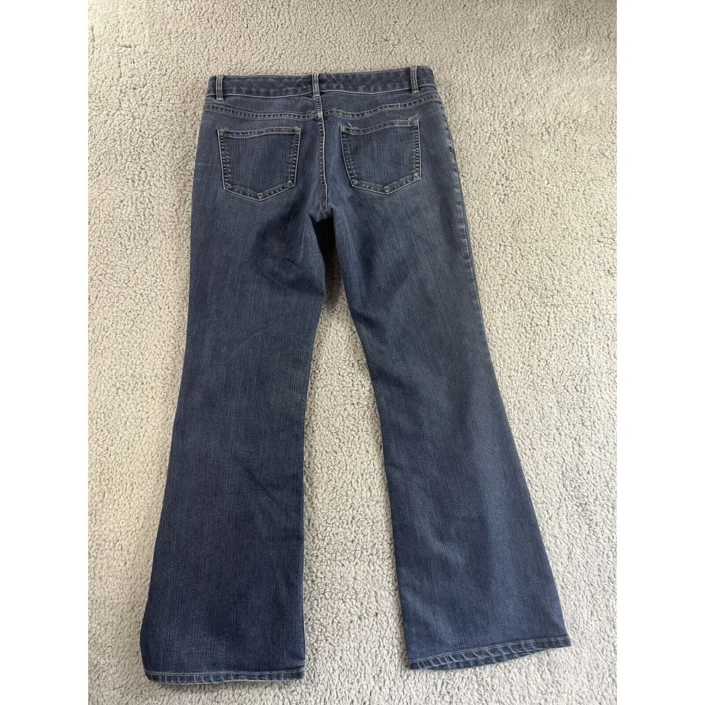 The Limited Jeans Women 10 Bootcut Low Rise Medium Wash Boho Casual Y2K‎ - Image 2