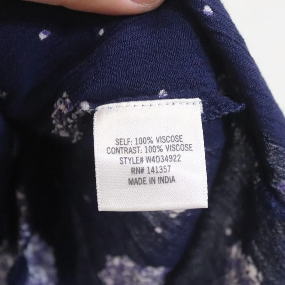 Blue Rain Blue Mini Shift Dress Sz S - Image 5