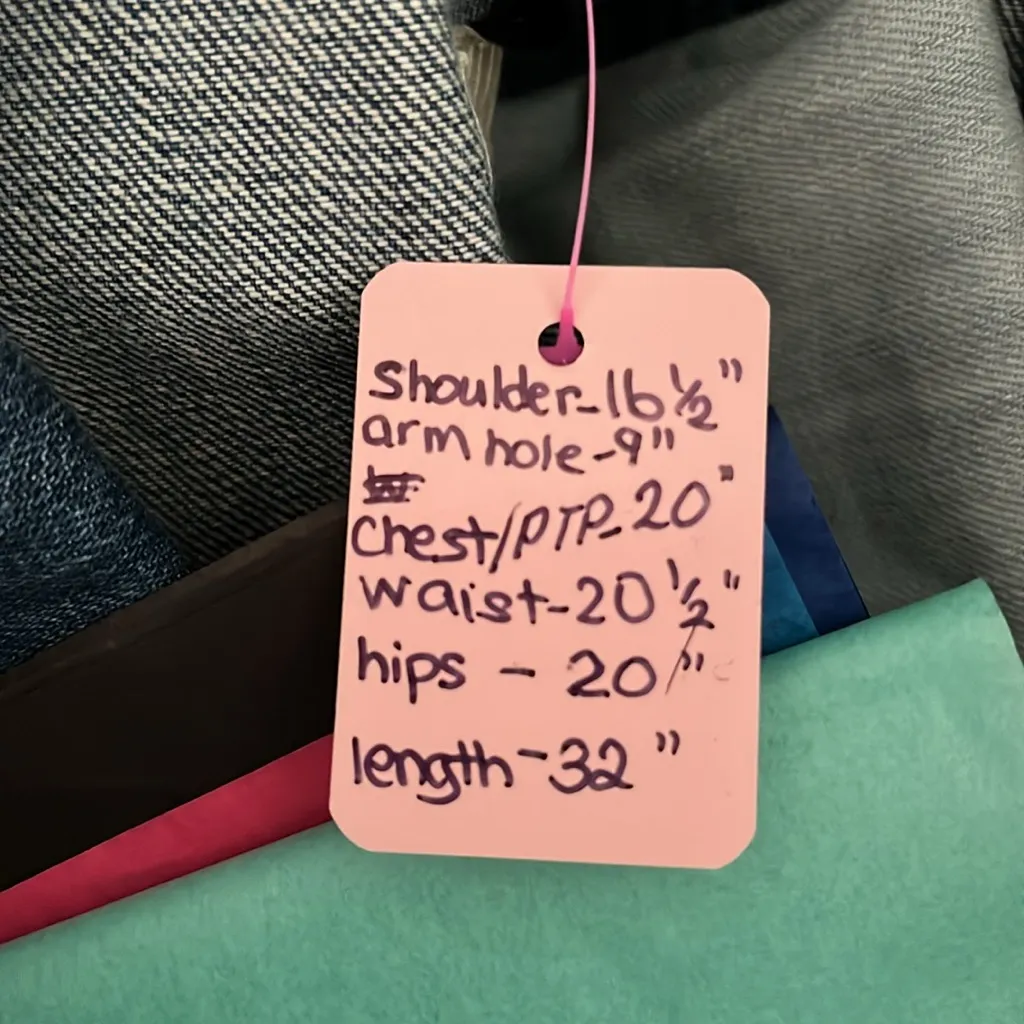 One teaspoon denim jacket size L NWT - Image 17