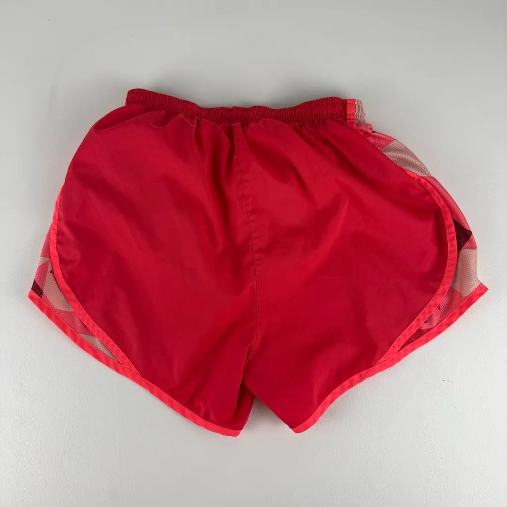Nike Women's Vibrant Pink Athletic Shorts - Image 3