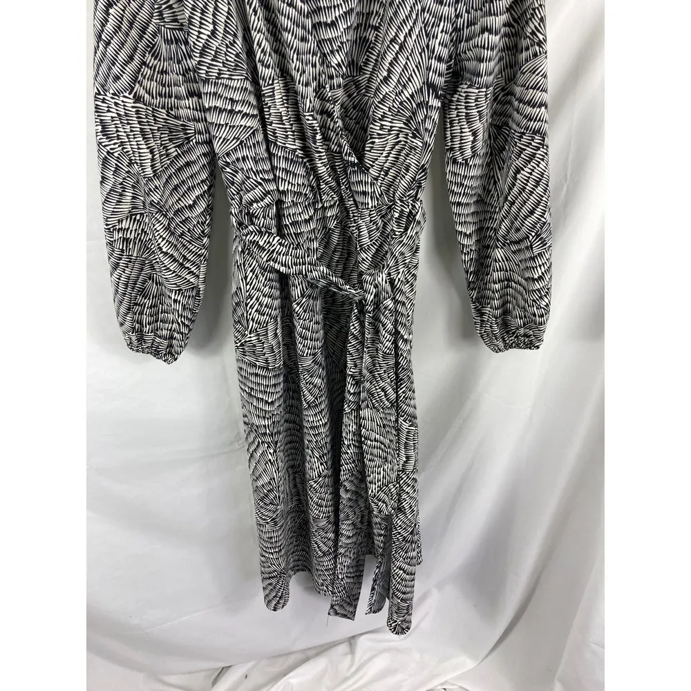 A New Day Patterned Midi Dress Size Small - Image 2