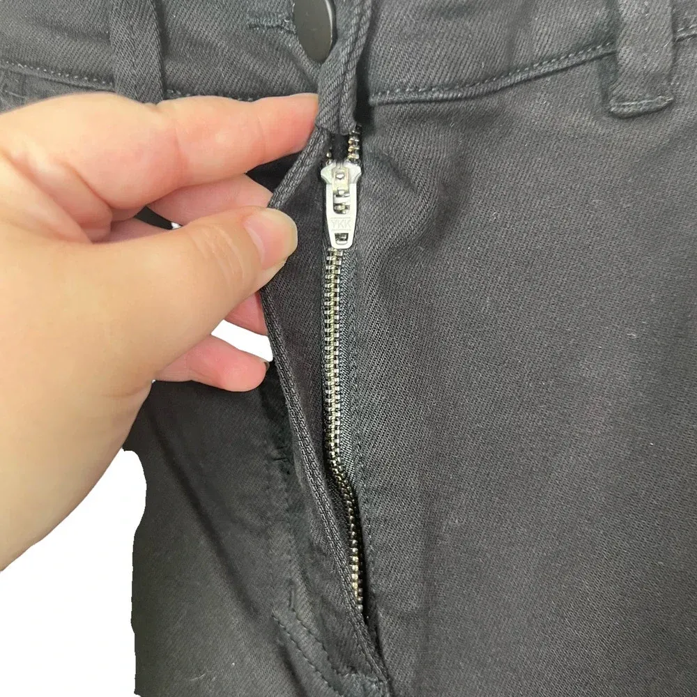 Everlane The Straight-Leg‎ Crop Jeans Black Size 0 - Image 4