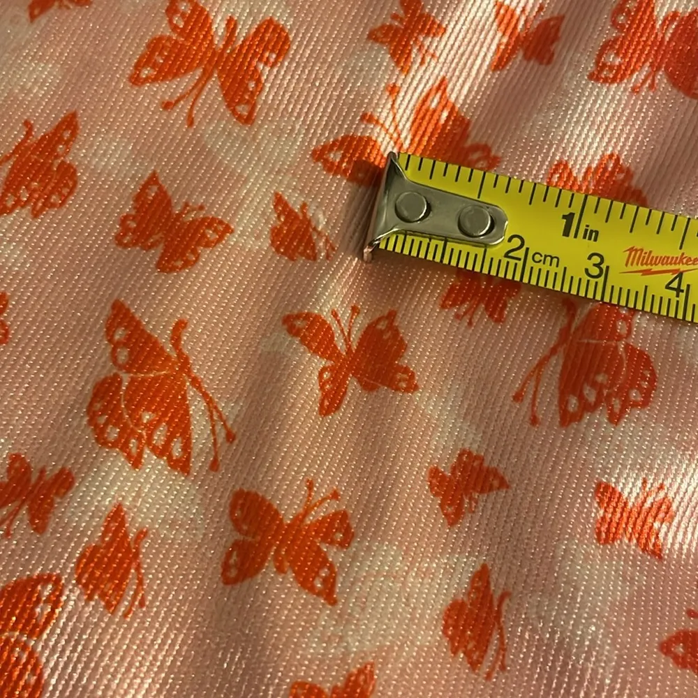 Urban Outfitters Pink Rose Sleeveless Butterfly Printed Mini Dress size Small - Image 8