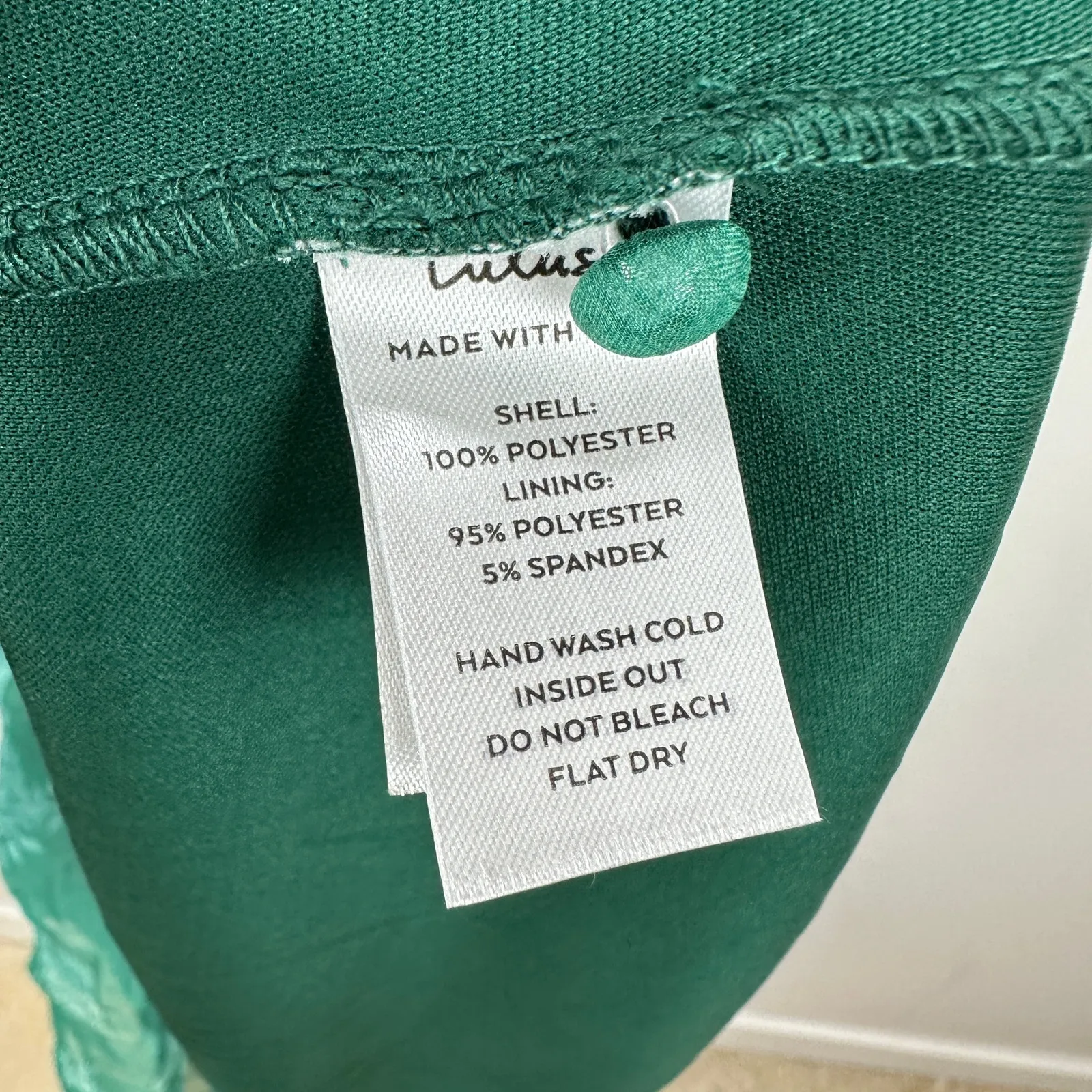 Lulus Float to You Green Floral Print Halter Tiered Midi Dress Cocktail XS NWT - Image 11