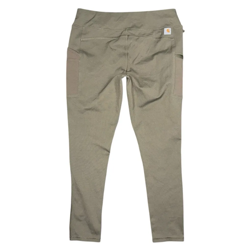Carhartt Force Fitted Lightweight Utility Legging Olive Green Women’s Large - Image 2