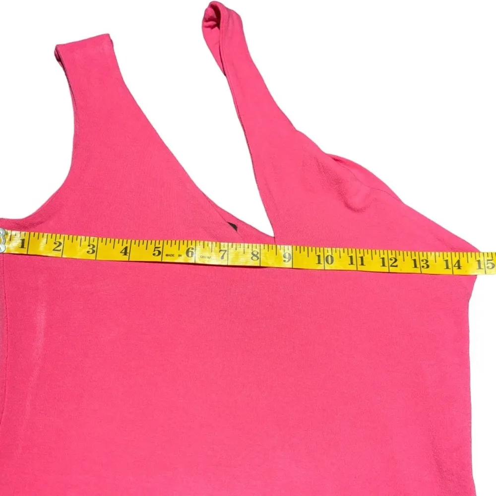 Naked Wardrobe One Shoulder Cut Out Mini Dress Size XL - Image 5