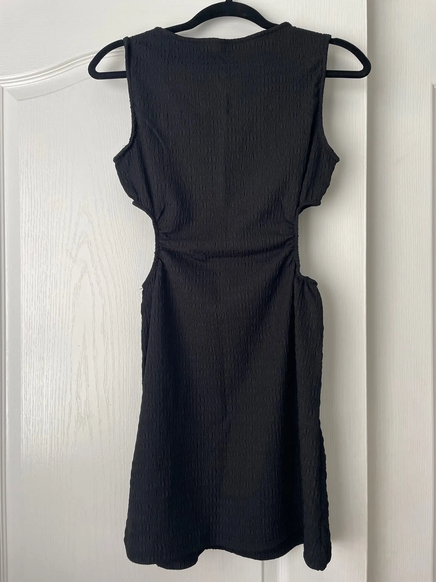 Black Cut-Out Shein Dress Mini - Image 2