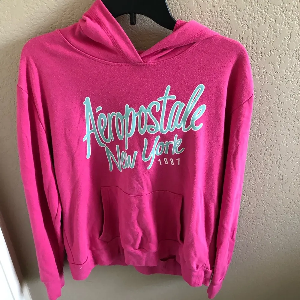 Aeropostale Pink Hoodie - Image 2