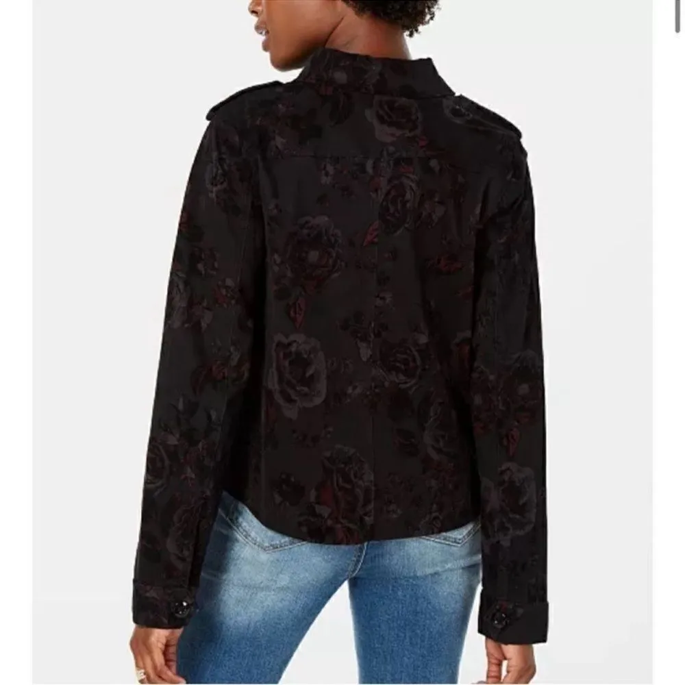 American Rag  Floral Print Jacket(Size Medium) - Image 2