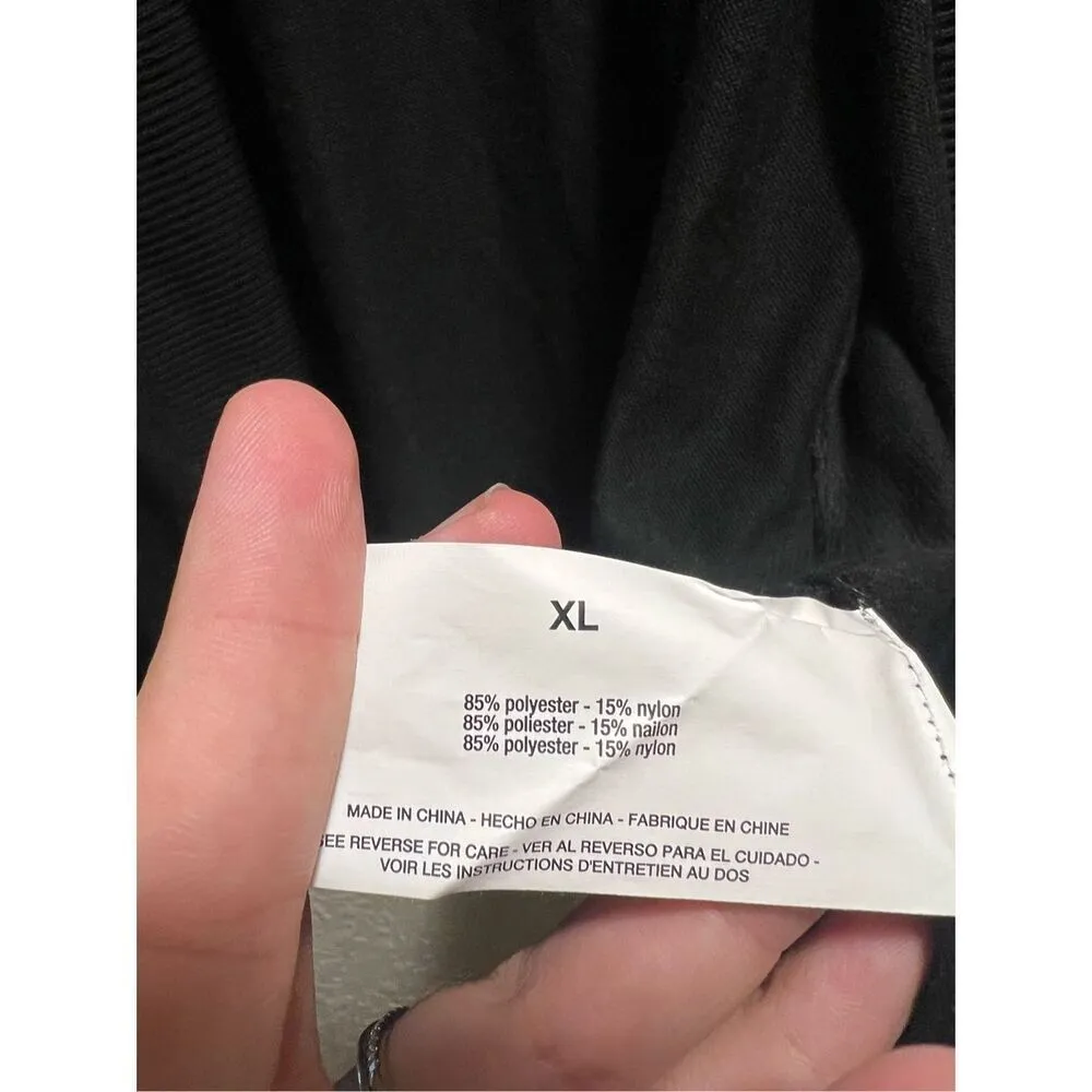 Gloria Vanderbilt Black Open Front Cardigan Woman’s Size XL - Image 6