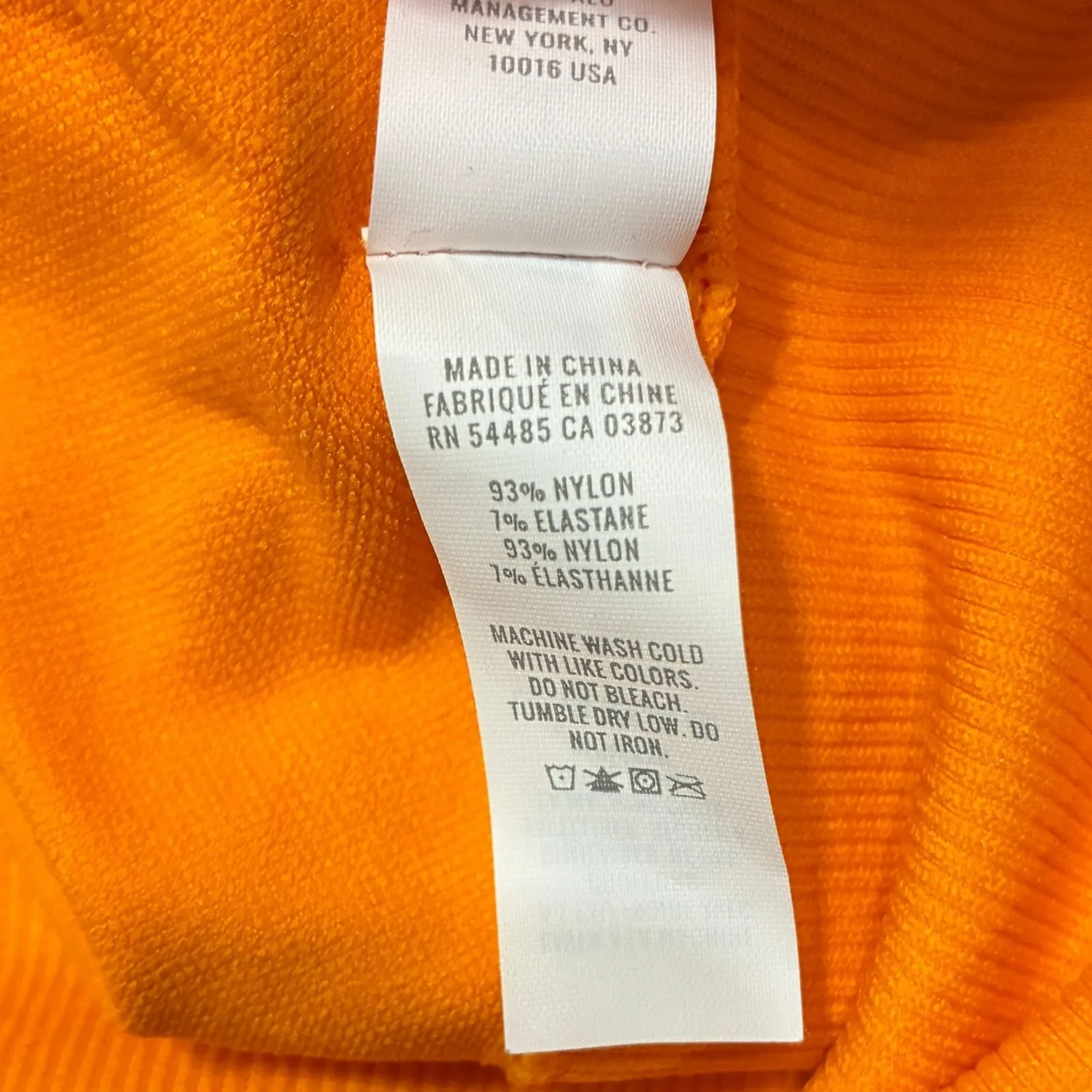 Offline by Aerie Seamless Ribbed Cropped T Shirt Orange Size S P - Image 4