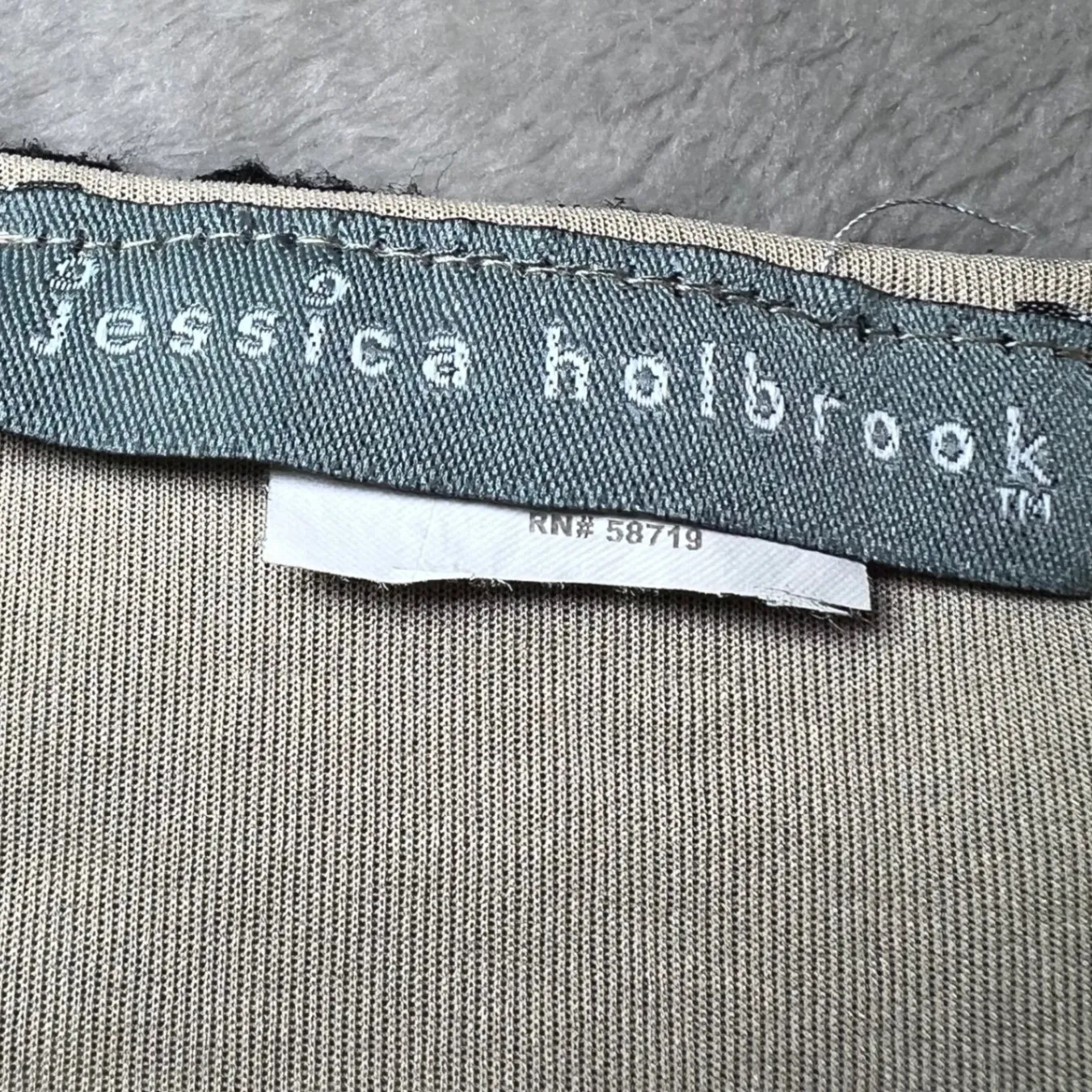 Jessica Holbrook Lace Overlay Top Womens Medium Black Sheer Party Date Night - Image 4