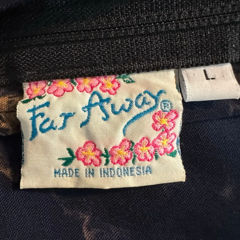 Vintage 90s Far Away Tropical Tie Dye Fish Maxi Dress & Top Set Size Large Beach - Image 8