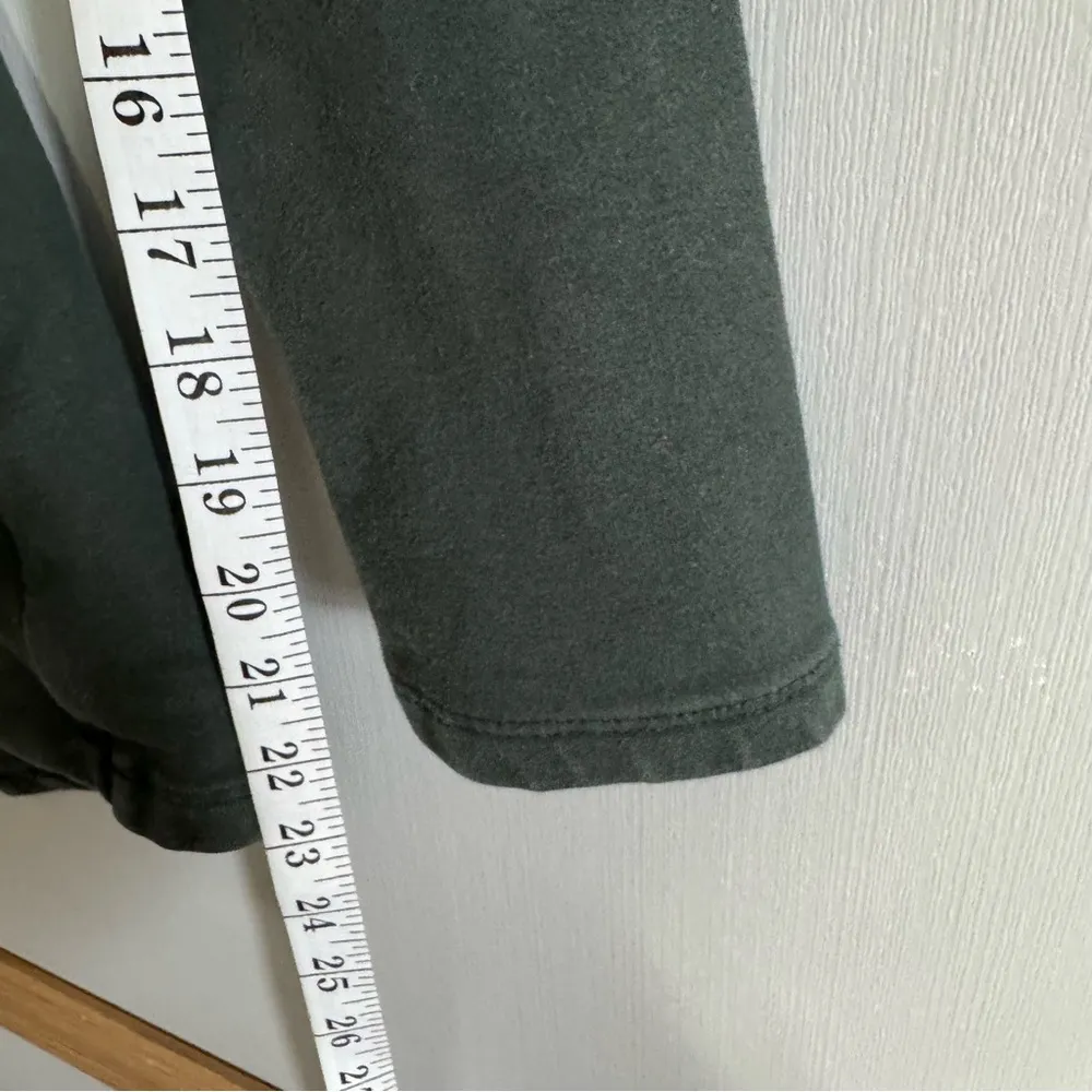 Akira Chicago Forest Green Moto Style Lightweight Jacket Size Small - Image 10