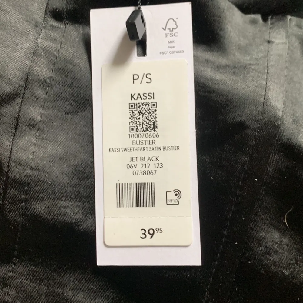kassi sweetheart satin bustier - Image 6