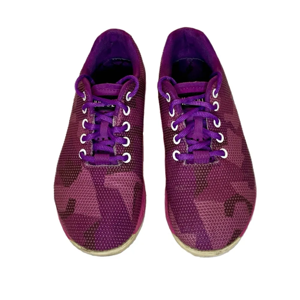Women’s purple camo NOBULL trainers size 6.5 - Image 4