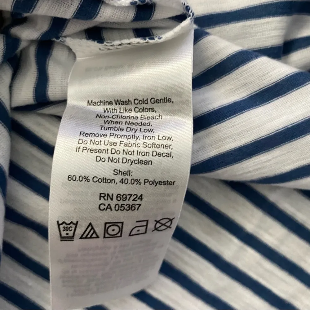 pfg striped v neck t shirt - Image 5