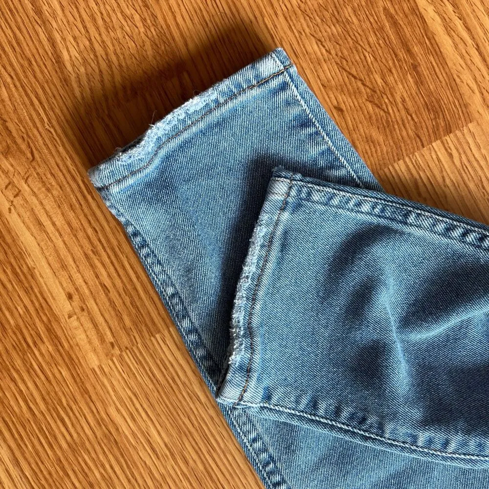 Madewell 10" High-Rise Skinny Crop Jeans in Horne Wash Size 27 - Image 7