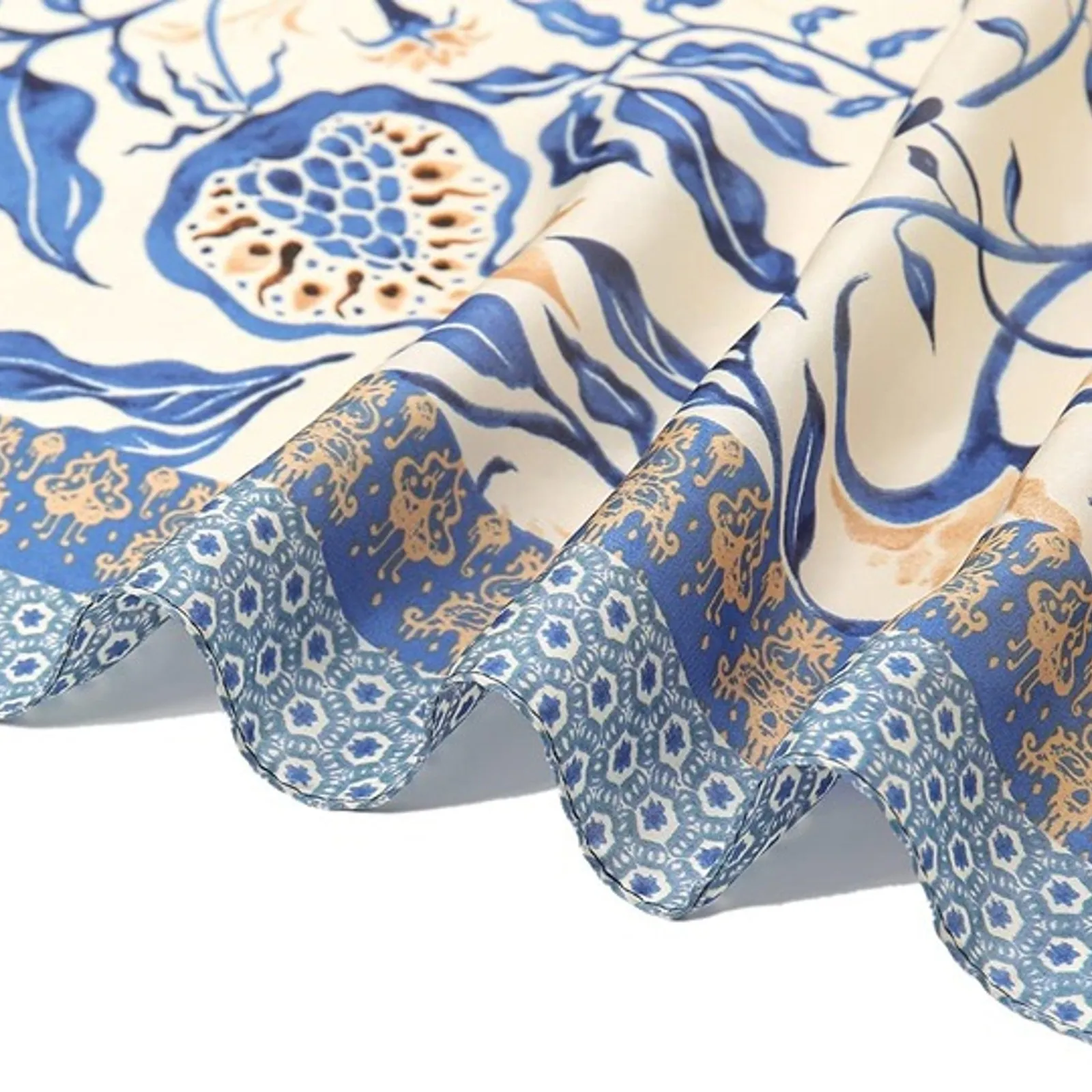 Women Head Hair Scarf Like Satin Silk Scarf Sleeping Hair Wrapping Night 27.5" - Image 6