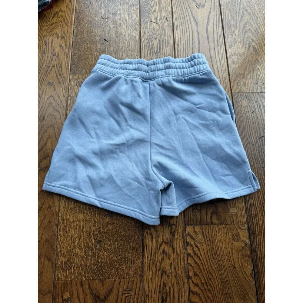 The North Face Women's Evolution Fleece Short Steel Blue NWT Size Small - Image 3