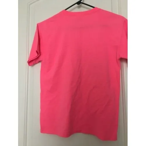 Jerzees Women’s Juniors Short Sleeve T-Shirt “Cancer Awareness” Size Large Pink - Image 8