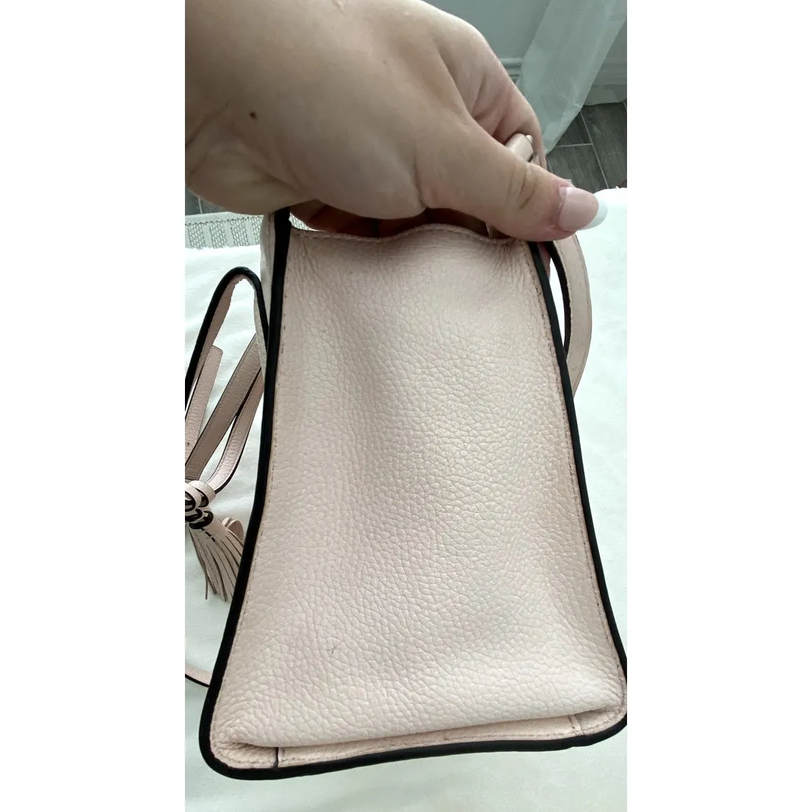 Womens Kate Spade Baby Pink Medium Handbag - Image 5