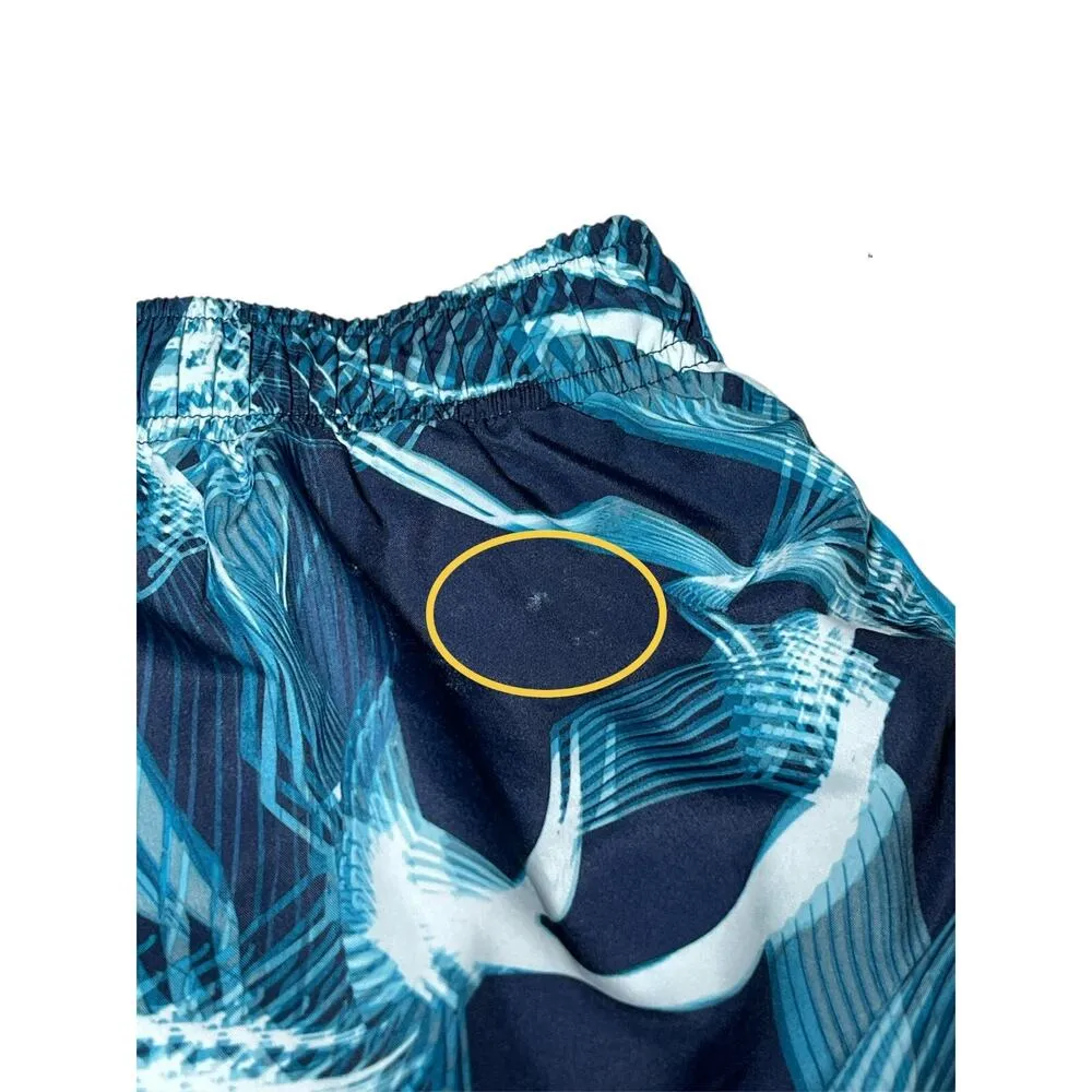 Nike Dri-Fit Dry Tempo Running Athletic Shorts Blue Chemistry Womens Size Small - Image 10