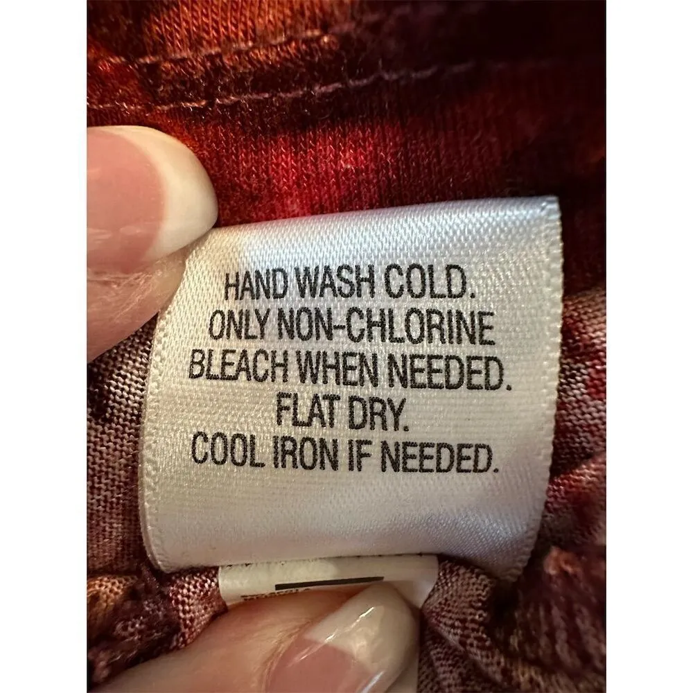 Simply Vera Vera Wang Women's Blouse Size M Solid Rayon - Image 10