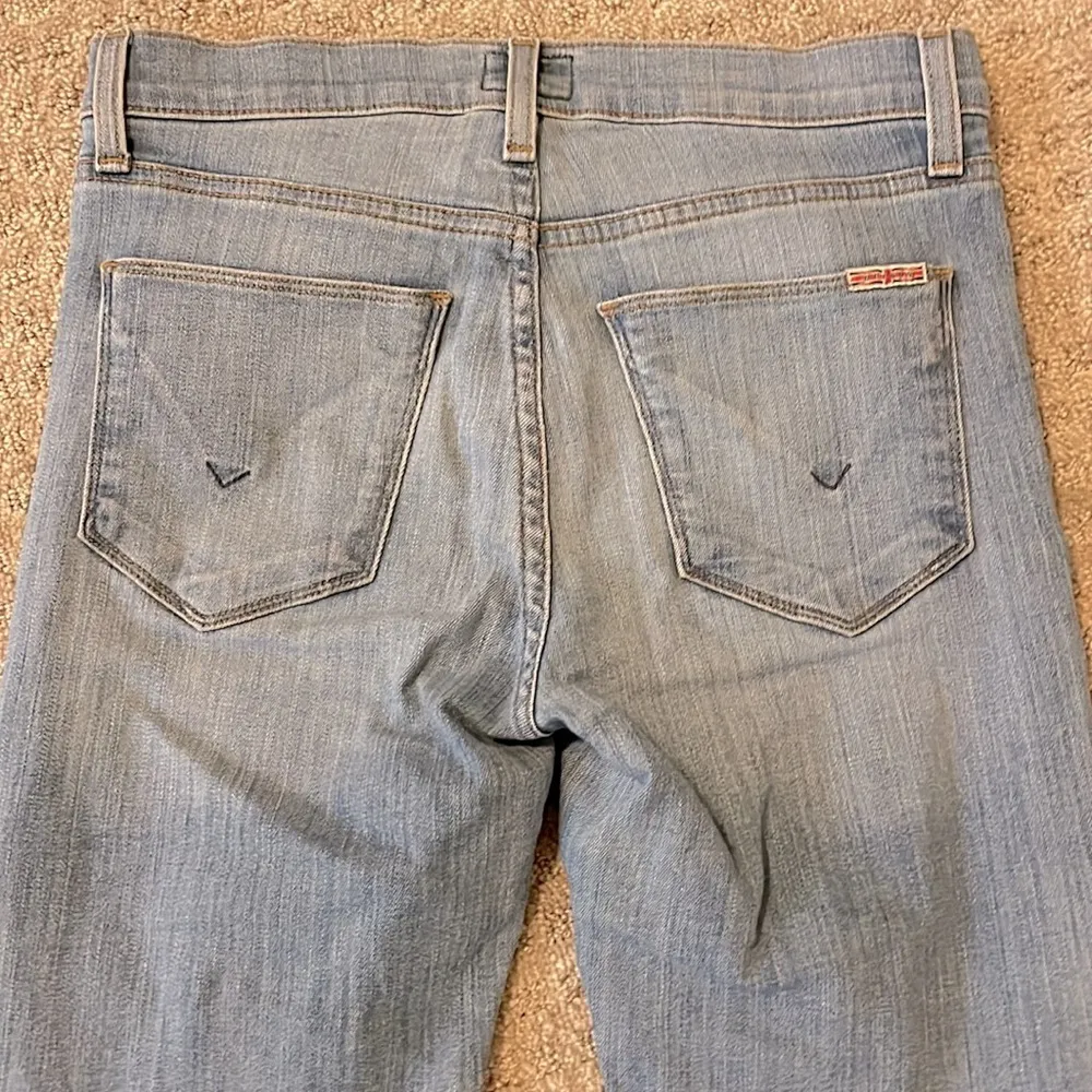 Hudson Light Denim Wash Nico Midrise Ankle Super Skinny Jeans 26 - Image 4