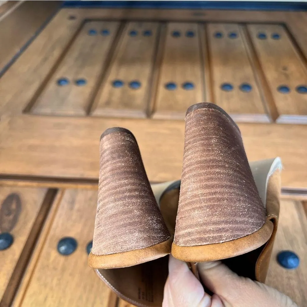 Abound NEW!  Maya Block Heel Mule Cognac HIGHLY RATED! Size 9M - Image 6