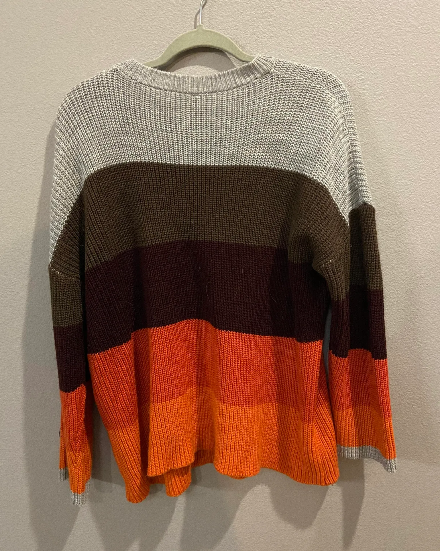 Cute Striped Sweater Multi Size M - Image 3