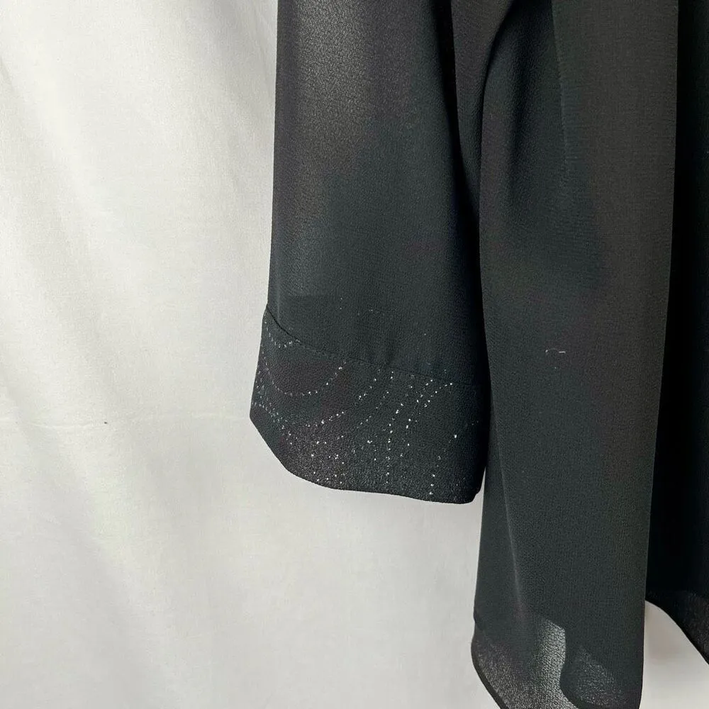 Dana Kay Black Swirl Jacket Tank Set 20WP Size 20W - Image 4