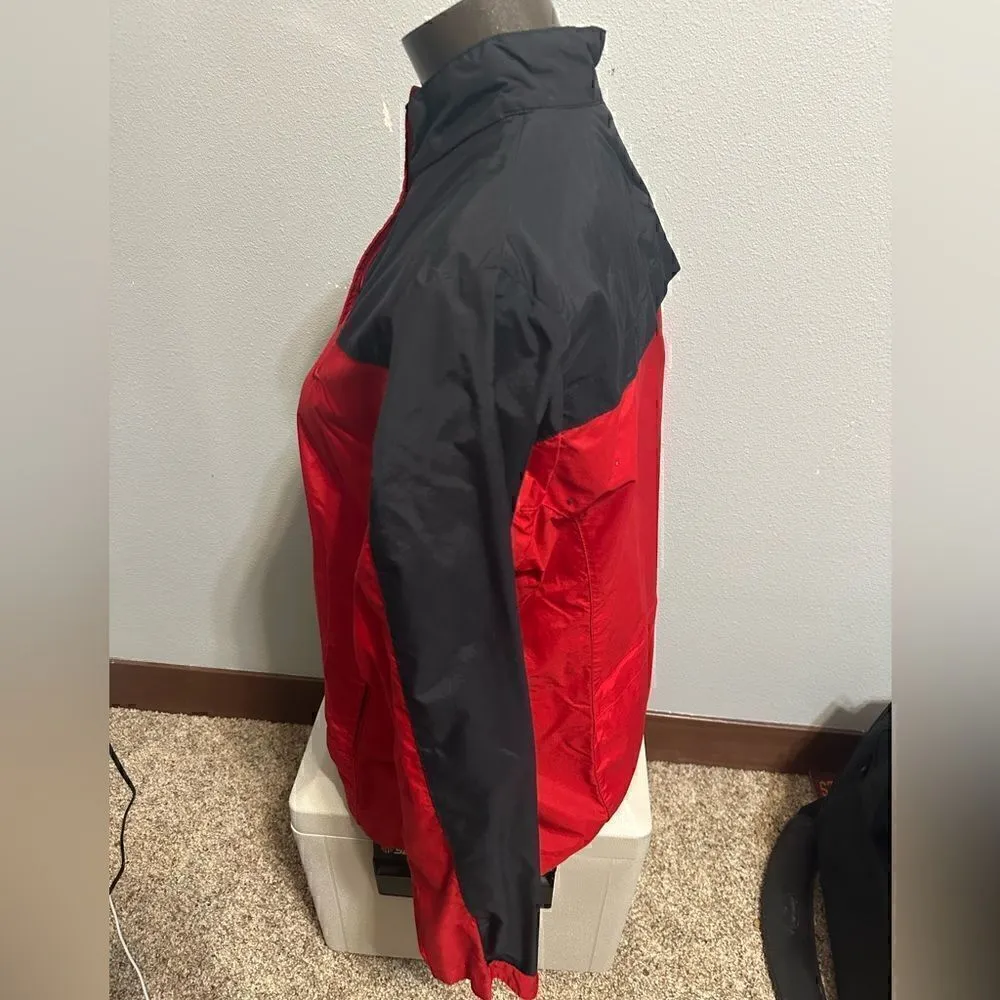 Nike Red/Black Womens Large (12-14) Full ZIP Jacket - Image 2