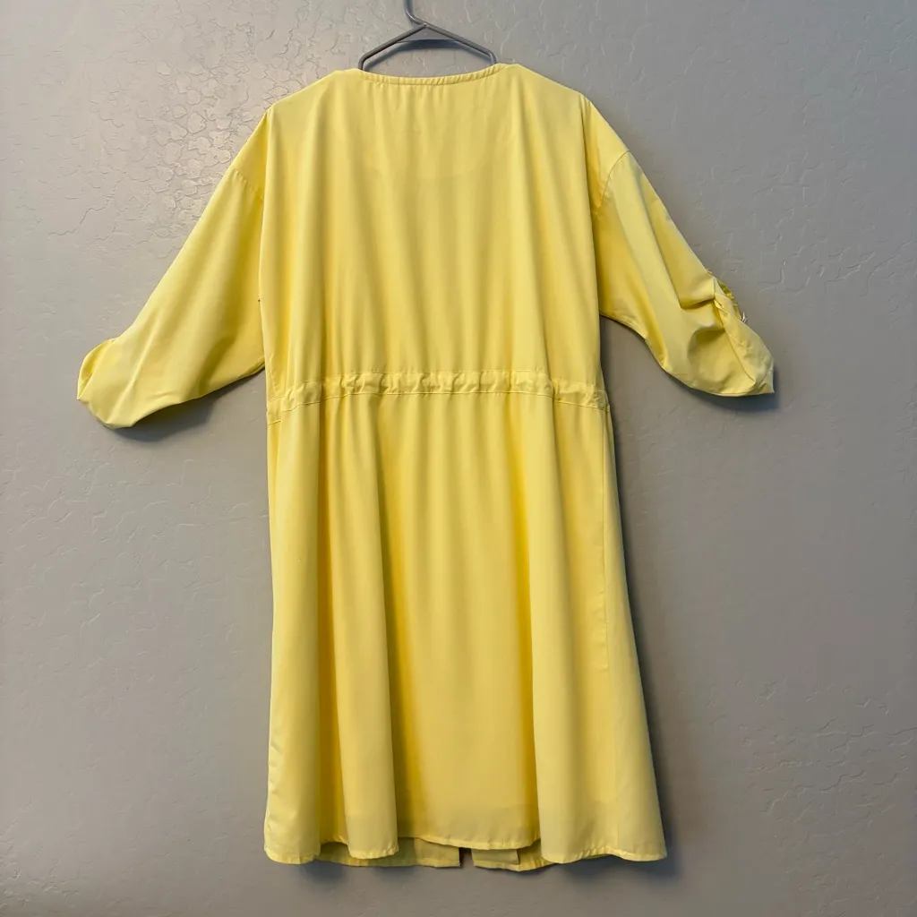 Soft Surroundings go lively traverse dress in lemon grass size medium 10-12 NEW - Image 10