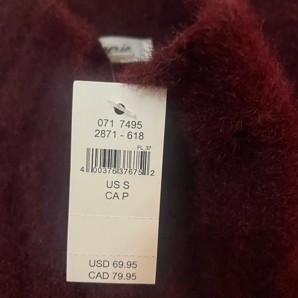 BUTTERCREAM SWEATER DRESS in Berry (Maroon) - Image 10