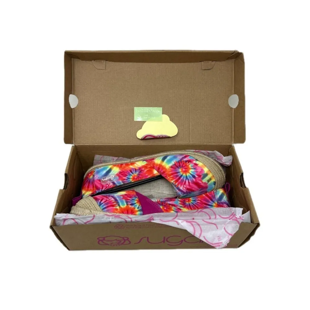 Sugar Womens Evermore Padded Insole Flats Slip - Image 2