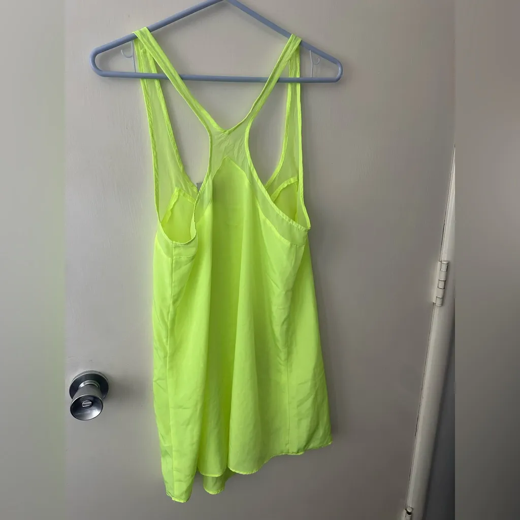 ASOS Neon Yellow Tank Top - Image 5