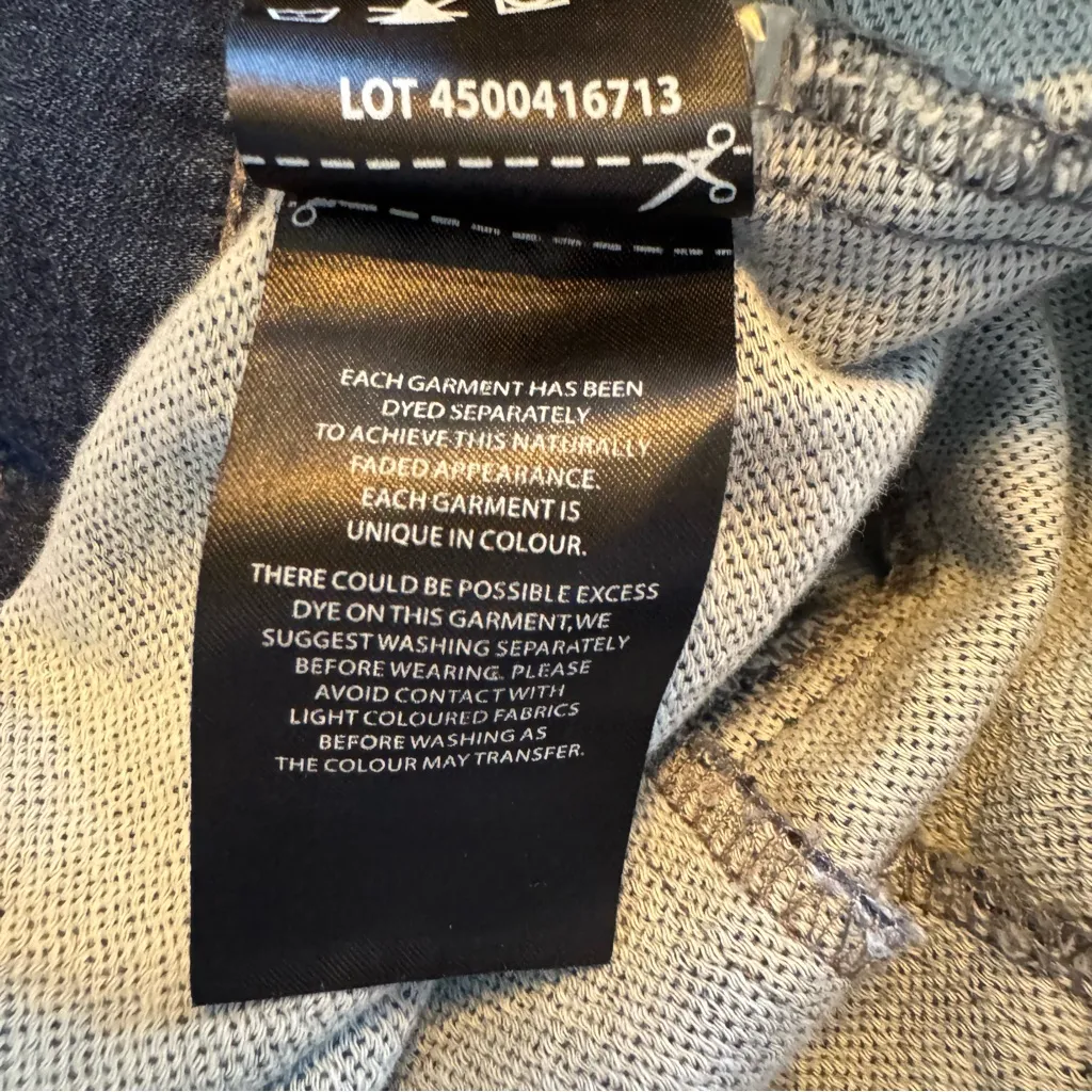 Buffalo David Bitton Women’s Indigo Blue Jean Jacket XXL - Image 10