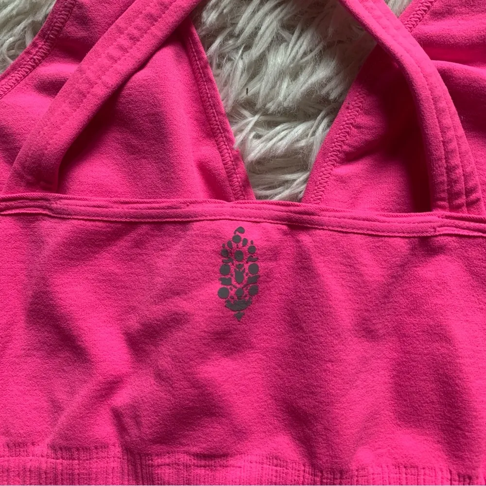 Free People Movement Good Karma Crop Top Tank
Pink - Image 4