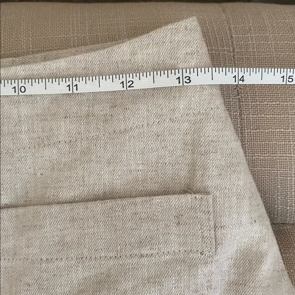 Banana Republic Linen Blend A-Line Mini Skirt - Image 6