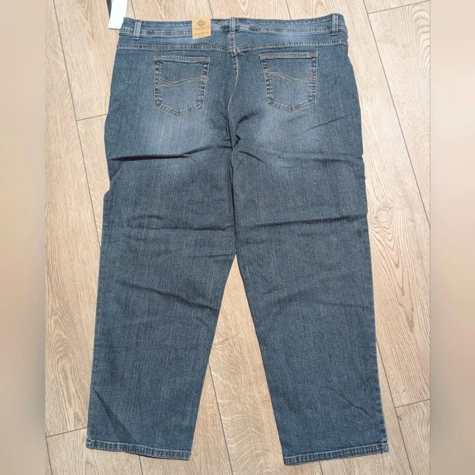 🆕‎ Charter Club Plus Size 24 Short Jeans 3X Petite Straight Leg NWT NEW - Image 7