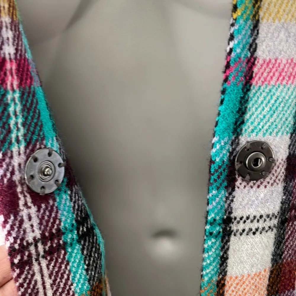 ANTHROPOLOGIE Rosetta Plaid Semi Cropped Jacket - Image 14