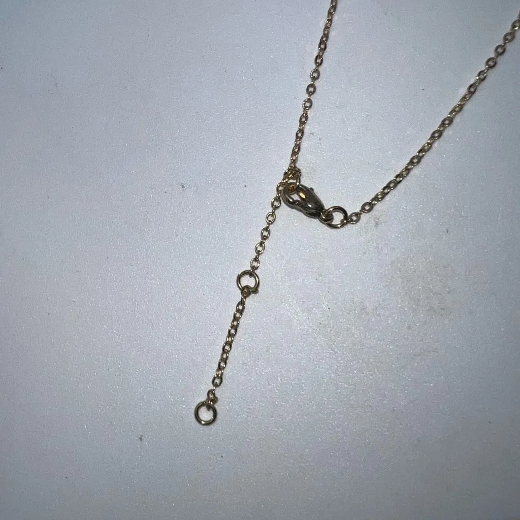 Crystal‎ Kingdom Sparkling Dragonfly Necklace NIB Gold - Image 4