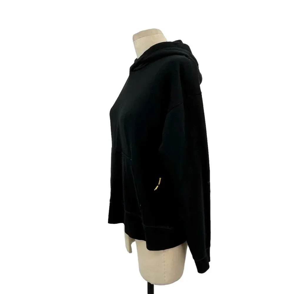 Bombas Black Pullover Hoodie Sweatshirt Cotton Size Large‎ - Image 4