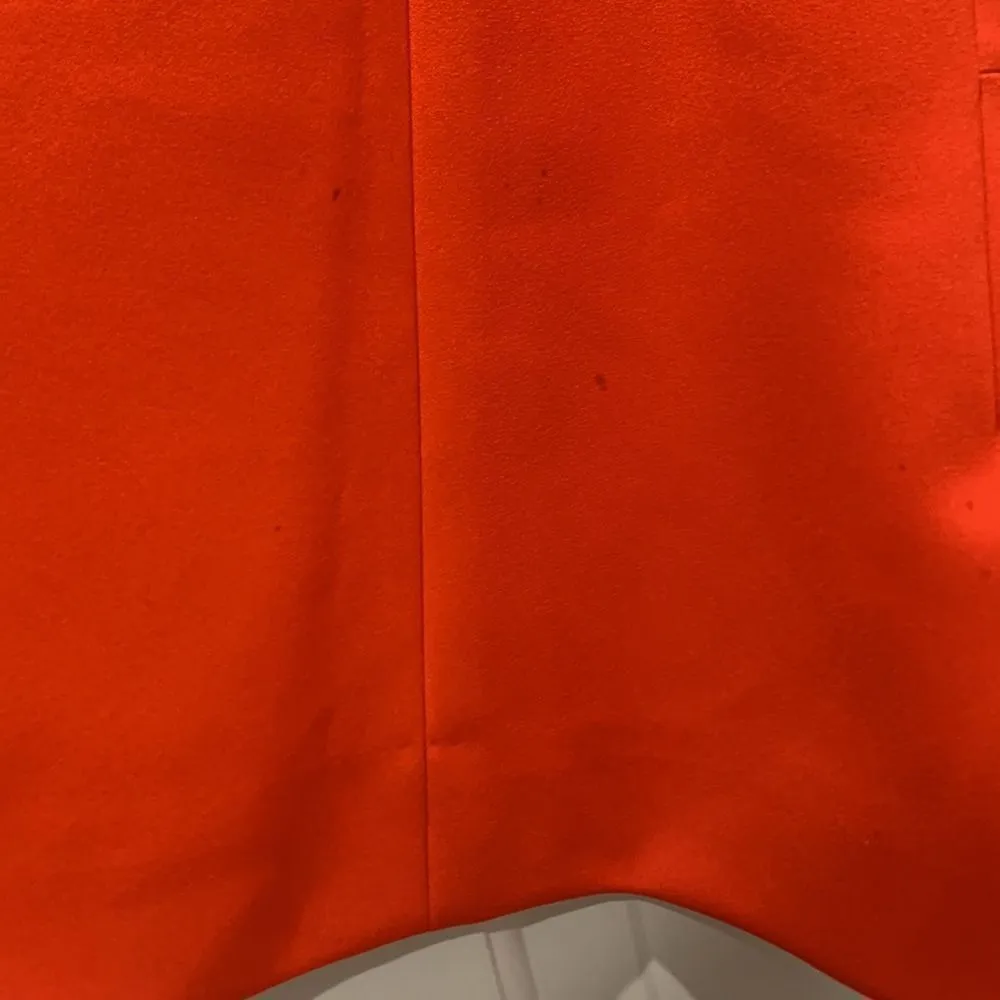 J crew bright orange skirt - Image 2