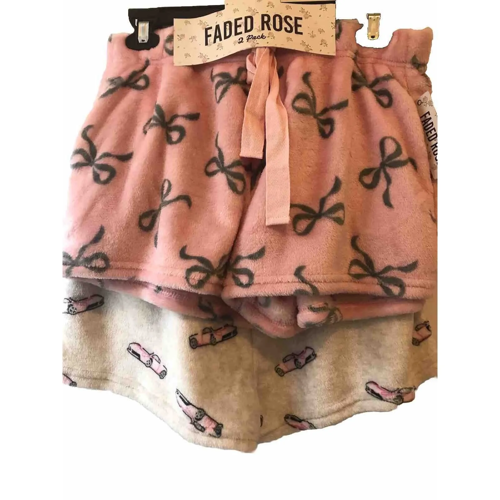 Fade Rose Women’s Pajamas Shorts Size M Pink/ Ivory Color Intimate Sleepwear Size M - Image 13