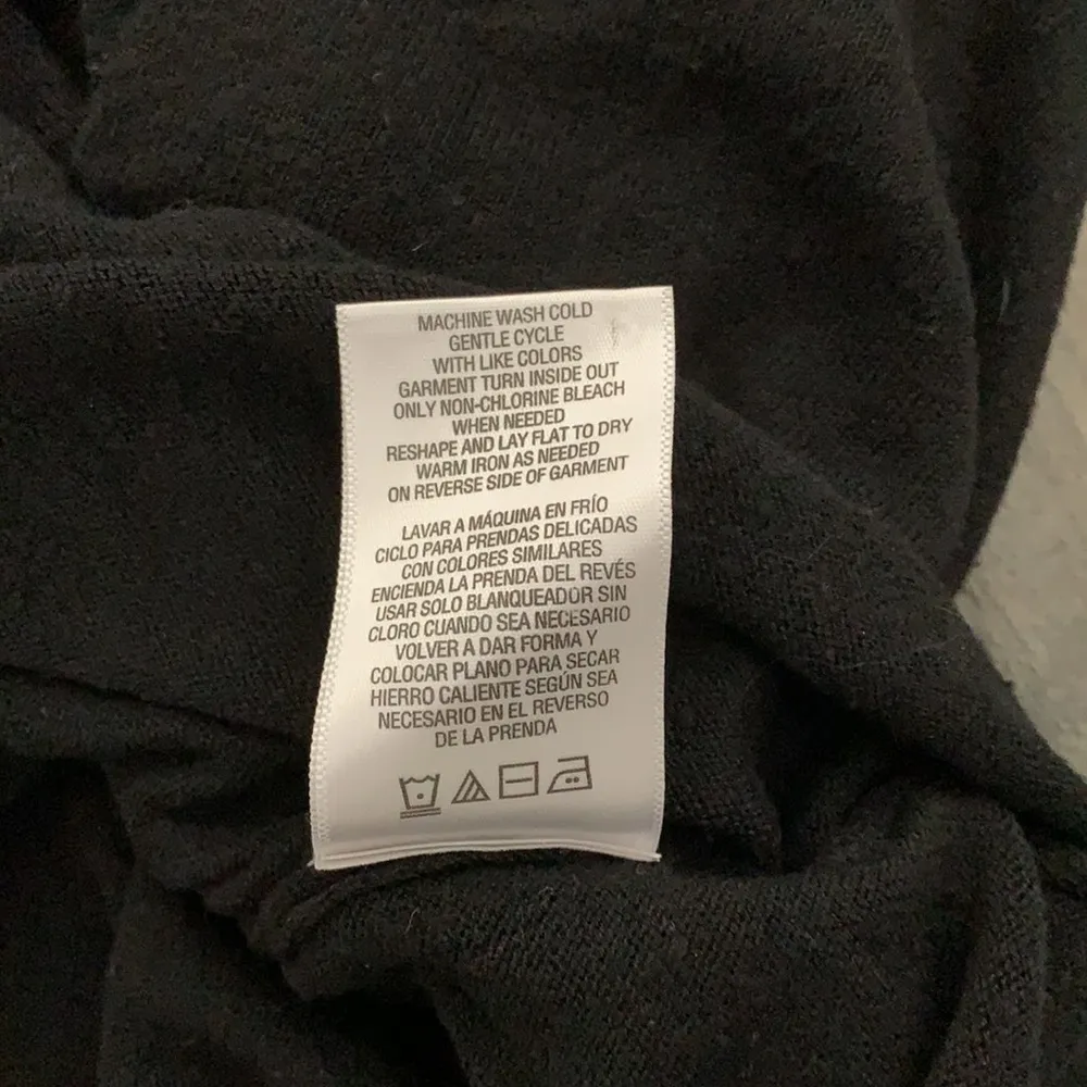 Basic editions black twofer sweater - Image 6