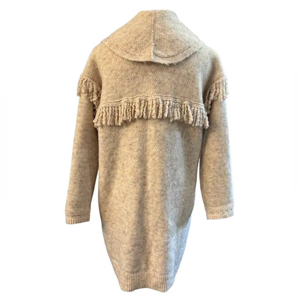 Wit & Wisdom NWOT Women’s Fringe Open Front Cardigan Sweater Coat Size XS - Image 3
